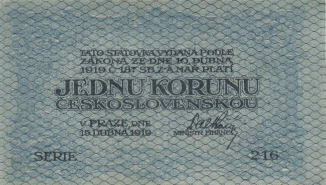 1 Krone 1919